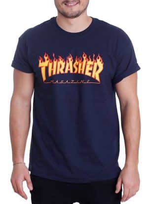 Thrasher Flame Navy blue