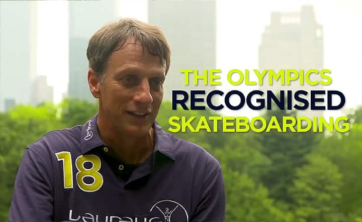 Tony Hawk Talks Skateboarding In The Olympics