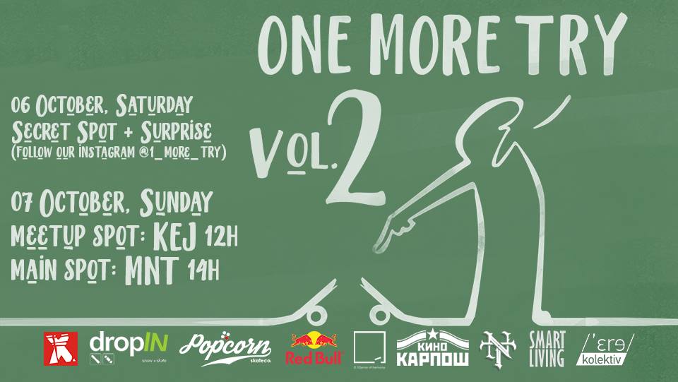 One More Try Vol.2 – skateboarding mayhem