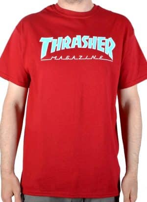 Thrasher OUTLINED cardinal red