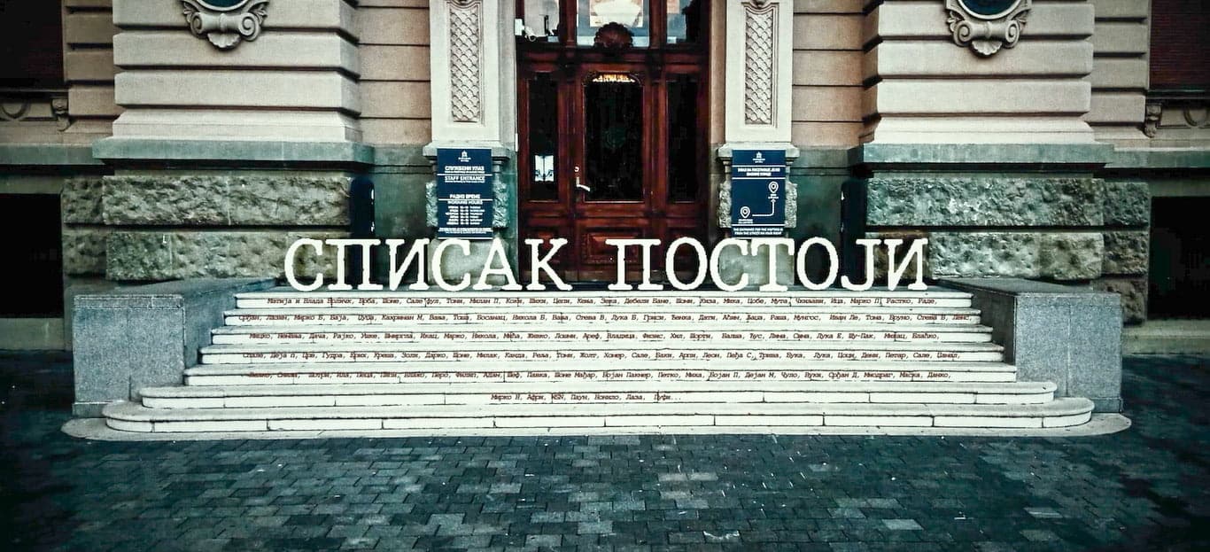 СПИСАК ПОСТОЈИ 2020!