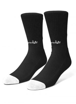 CHOCOLATE Lost Chunk Socks Red