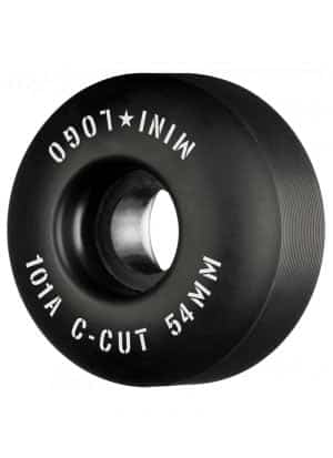 Mini Logo Skateboard Wheels C-cut black