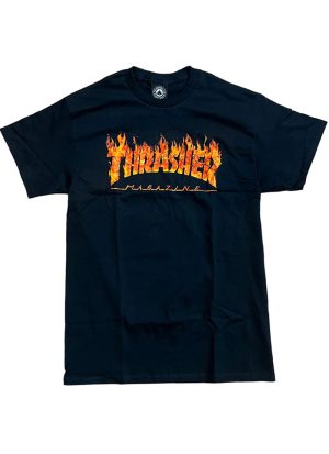 T-Shirt Thrasher Inferno Black