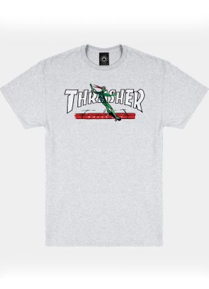 Thrasher Red Curb by LSD Worldpeace